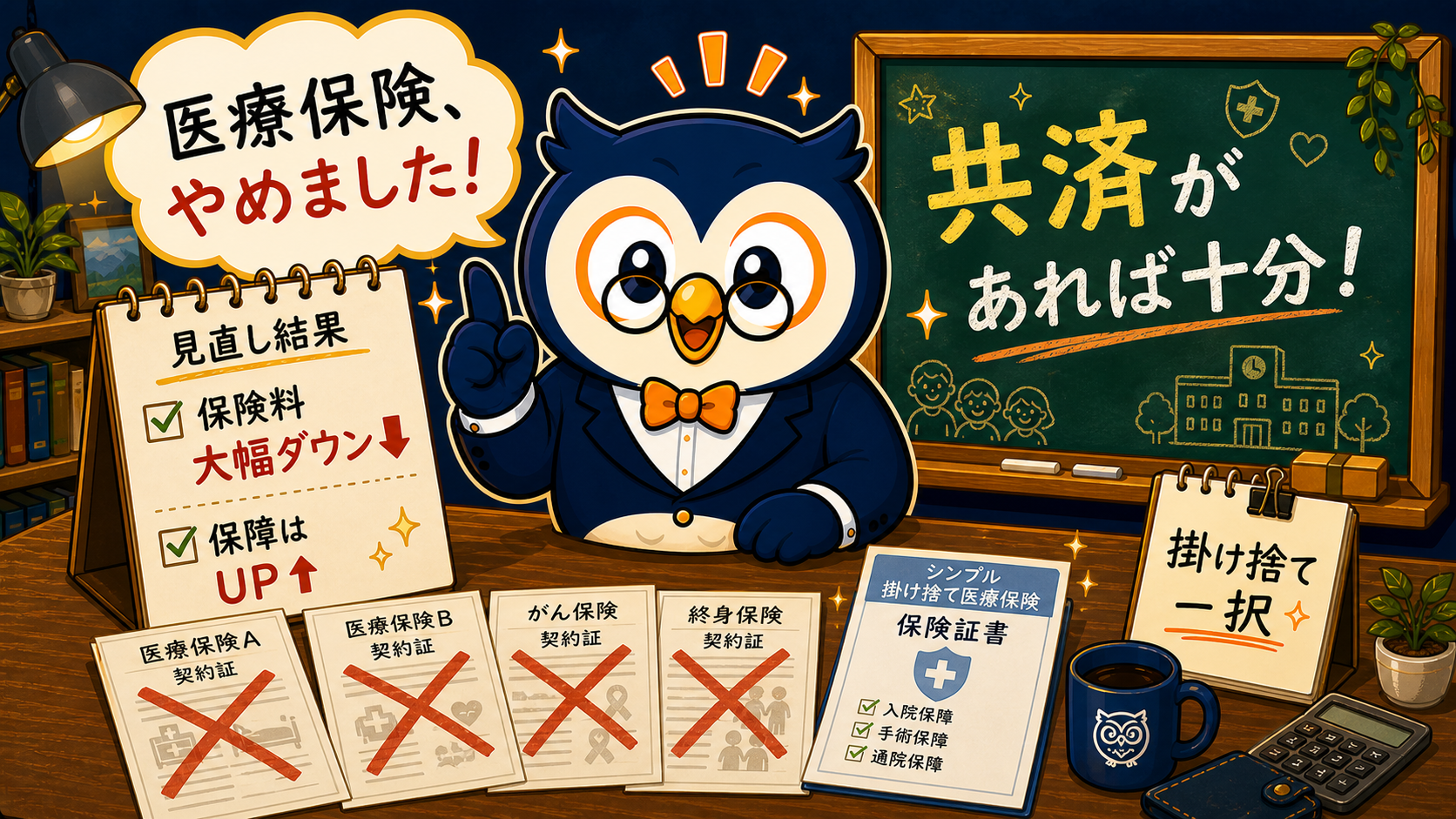 教員に医療保険はいらない？