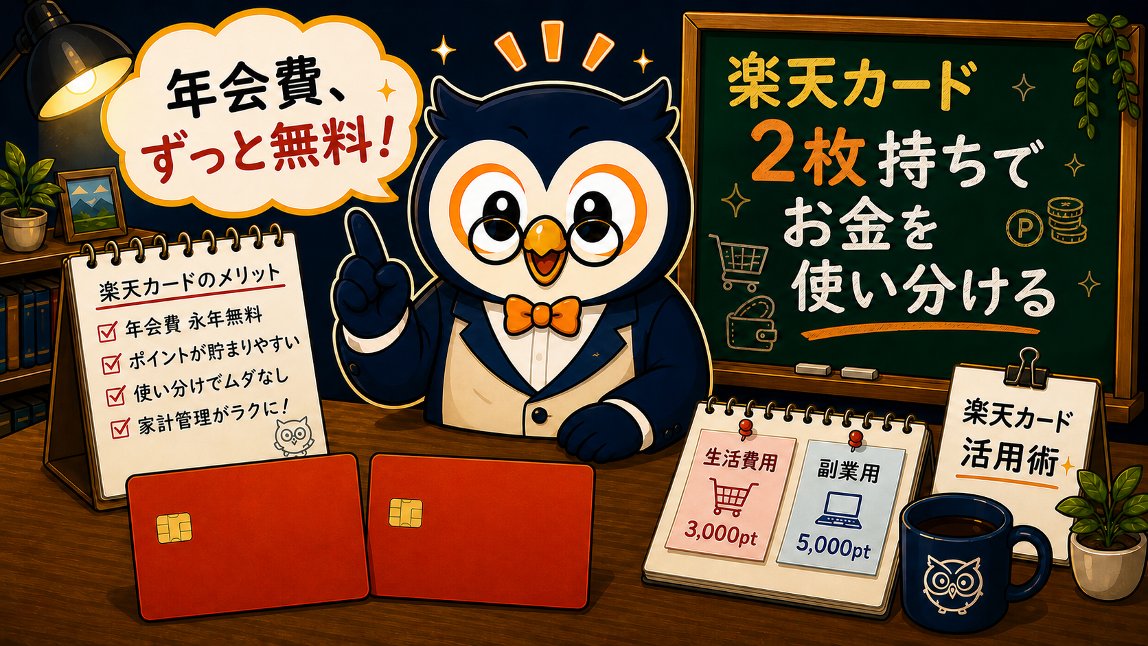 楽天カードをすすめる理由