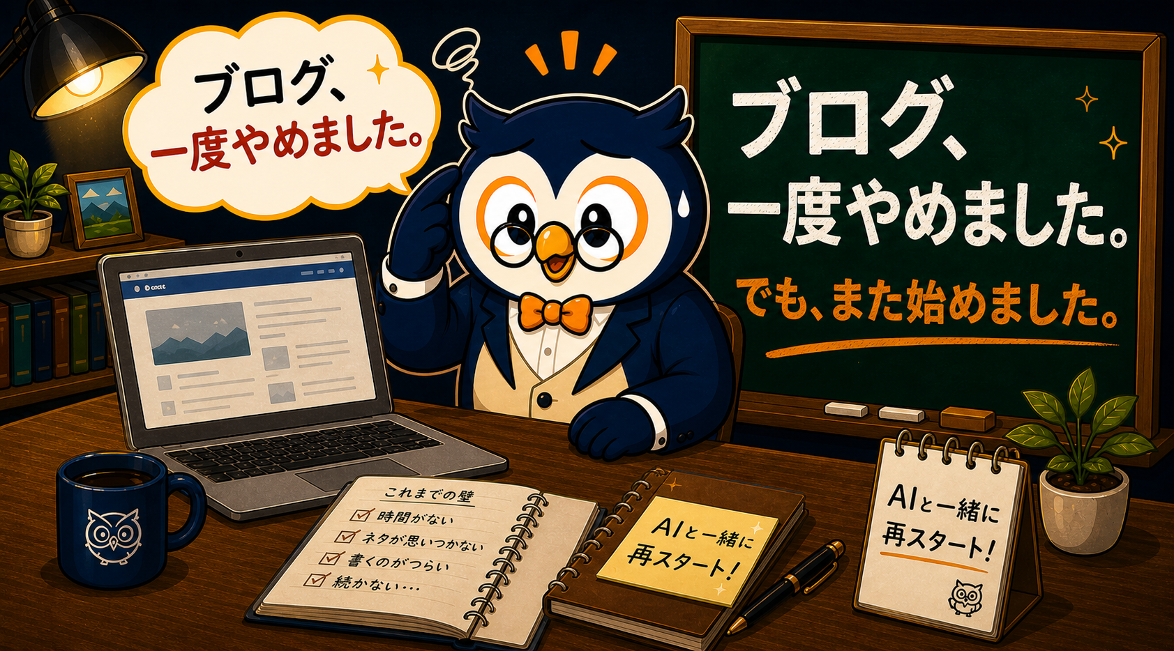 教員がブログを挫折した話